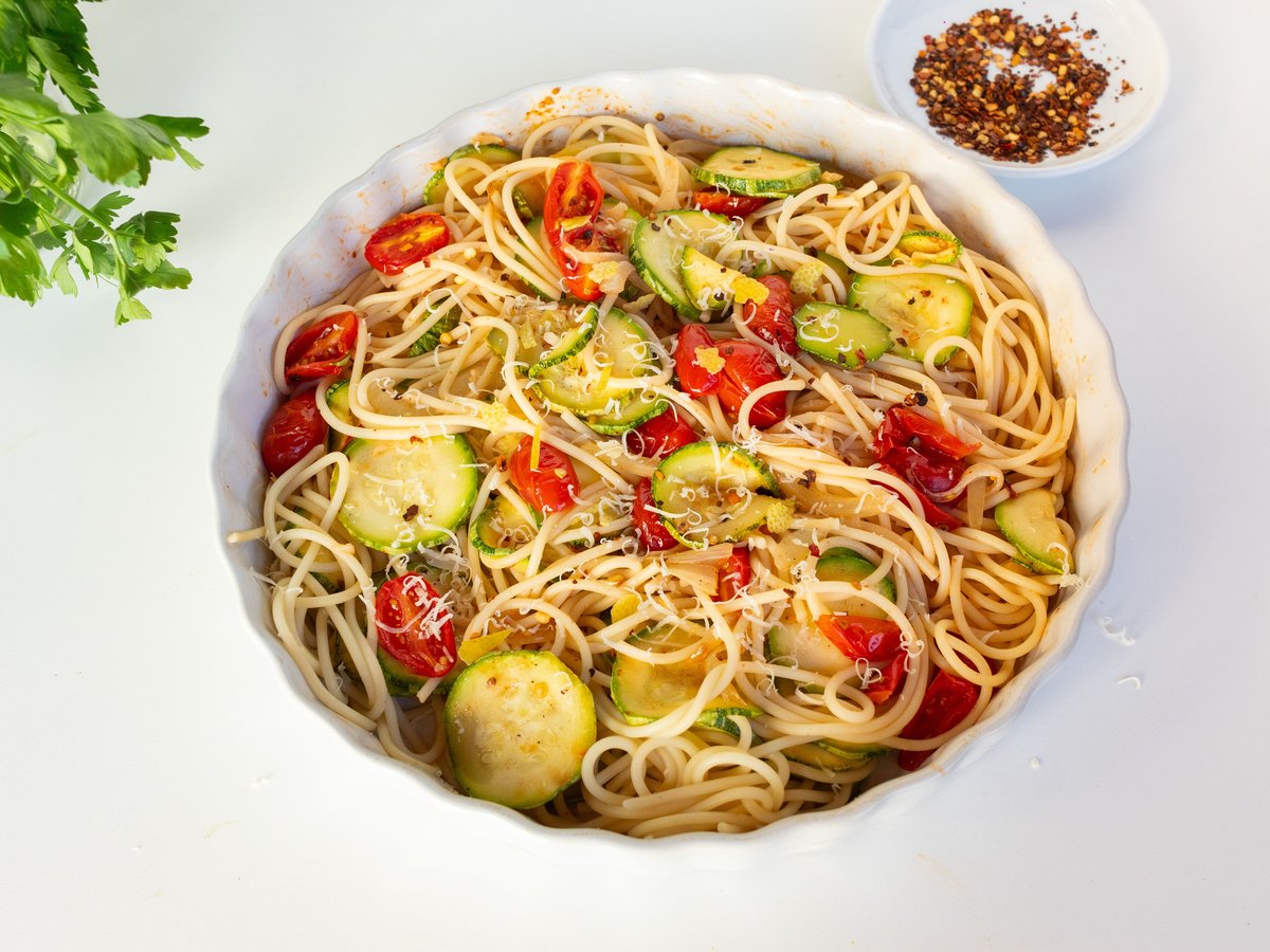 Pasta con verdure di stagione — Osteria Il Bacio Venezia